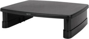 amazonbasics adjustable monitor stand