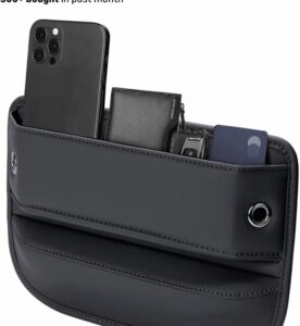 amazon other | universal fit car seat gap filler, leather, organizer, car suv | color: black | size: os | dazzlingbabe