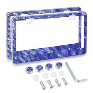 bling license plate frames