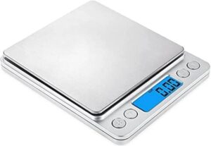 amazon mini digital platform scale new home | color: silver