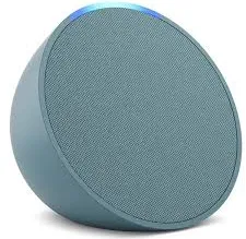 amazon black echo pop speaker with modern design