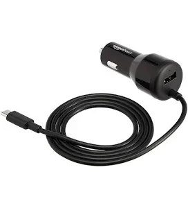 amazonbasics usb c car charger