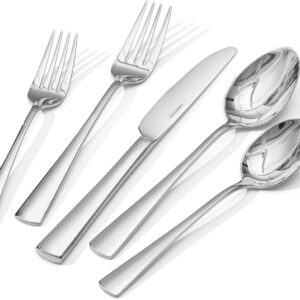 amazon basics stainless steel pearled edge dinner spoons (set of 12)