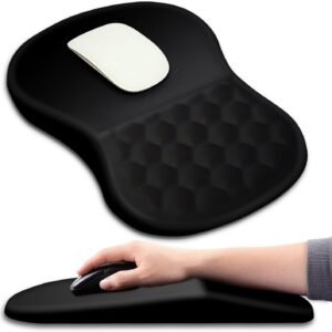 amazonbasics gel mouse pad with wrist support rest (10 pack)