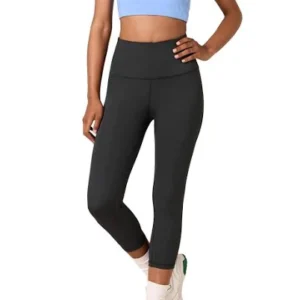 amazon essentials women s high rise capri leggings