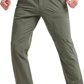 amazon nwt mens hiking cargo pants quick dry lightweight waterproof fishing pants sz 40 new men color gray size 40 in
