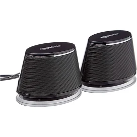 amazonbasics usb powered pc computer speakers
